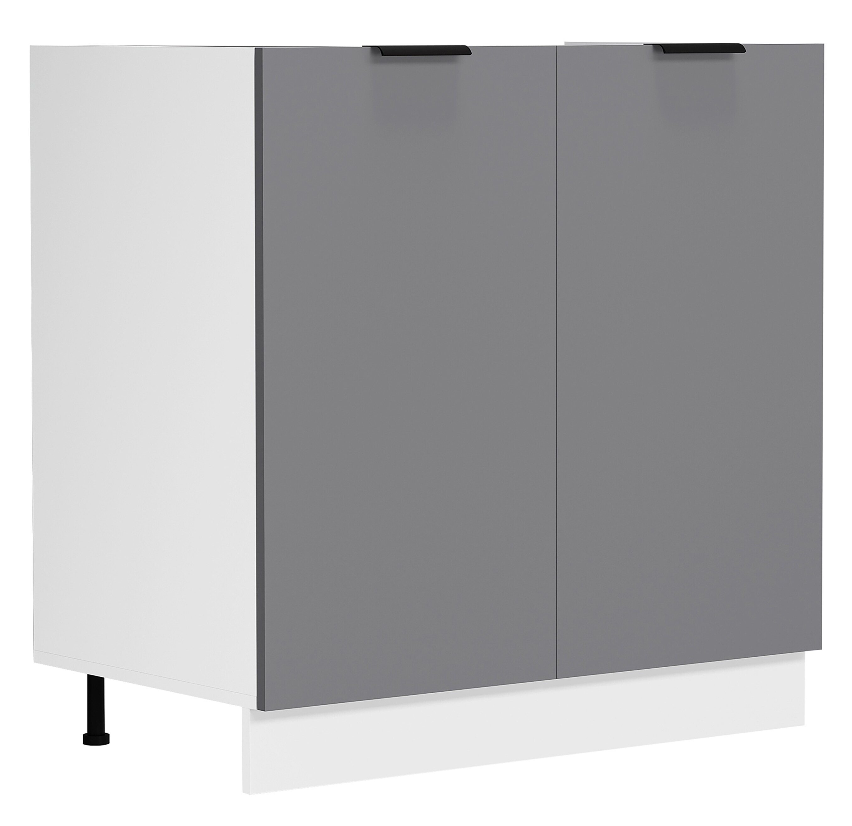 VCM Spülenunterschrank Breite 80 cm Spülschrank Unterschrank Spüle Küche Fasola