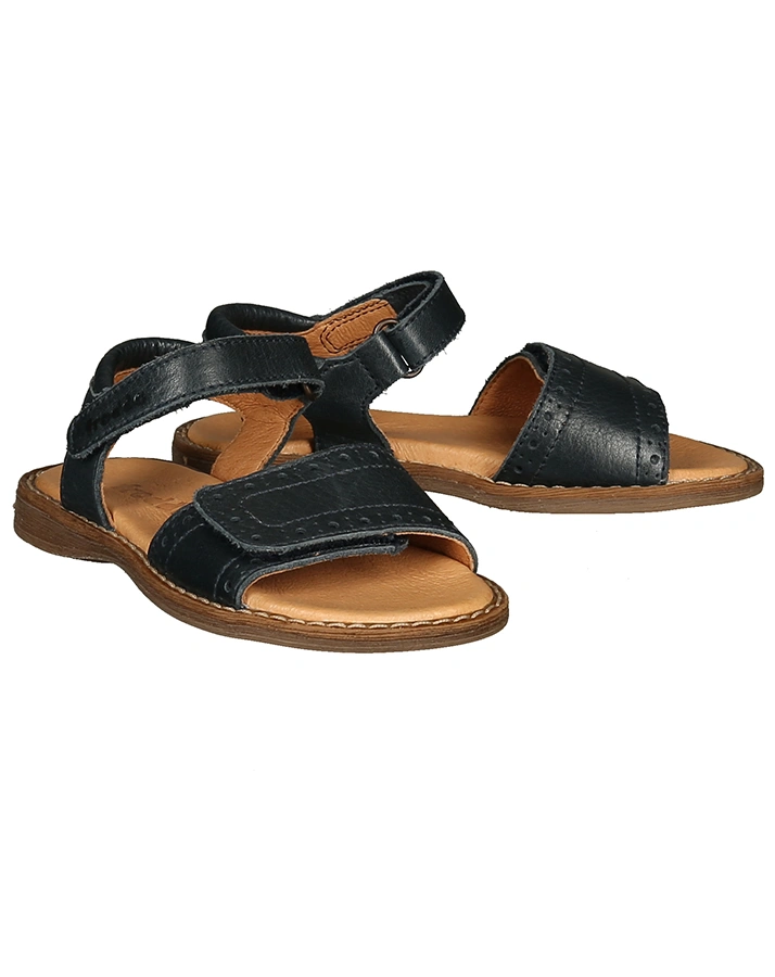 Sandalen CLASSIC GIRL mit Lochmuster in dunkelblau