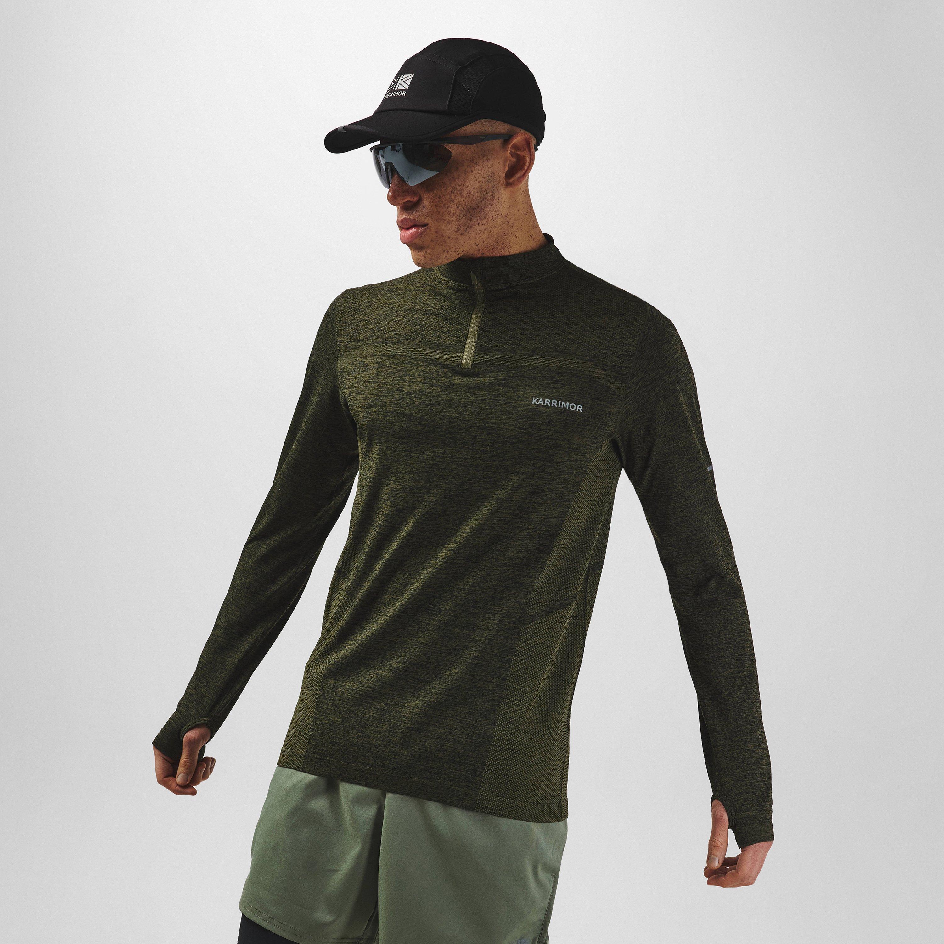 Karrimor Xlite Seamless Running MensquarterZip