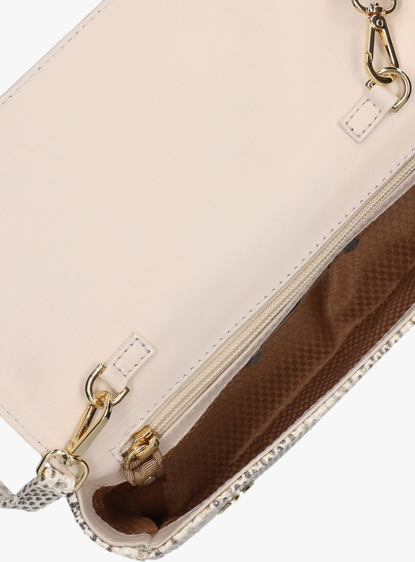 beige unisa schoudertas zdreamin