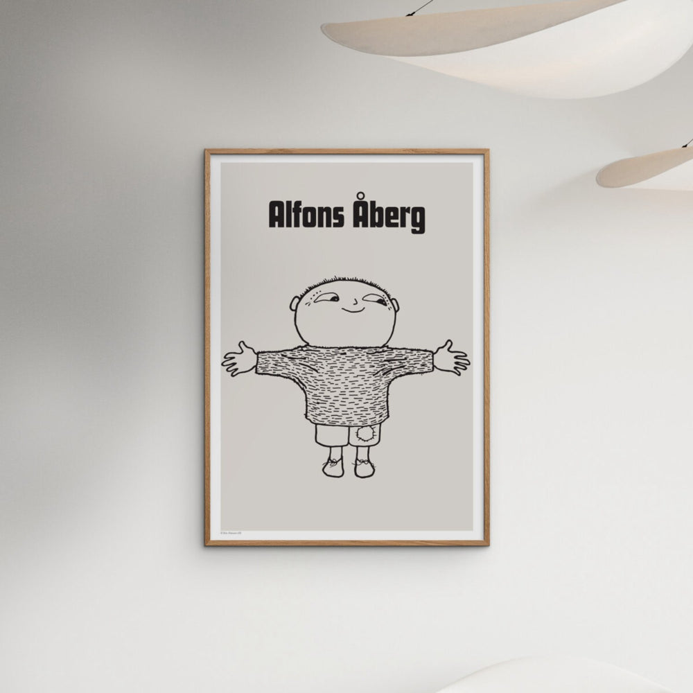 Køb Poster & Frame Alfons Åberg - Alfons Åberg - Kram