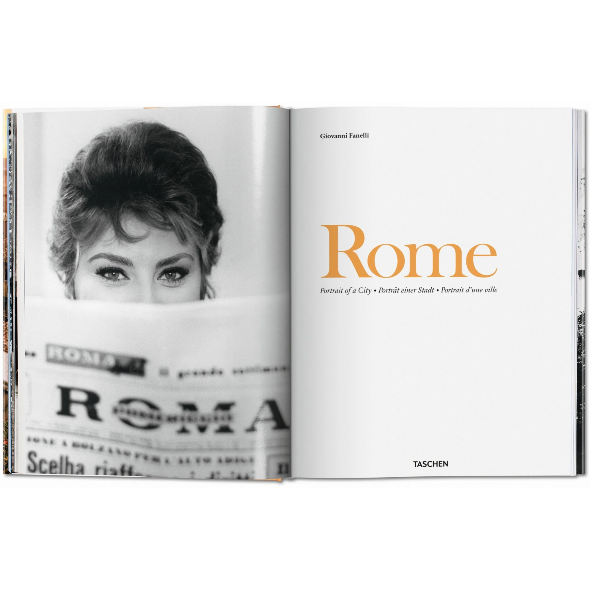 Koffietafelboek Rome. Portrait of a City