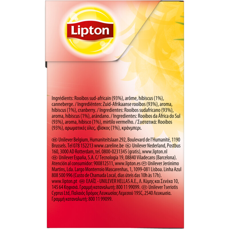 Lipton Infusie rooibos no caffeine