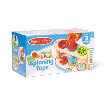 Melissa & Doug Match & Push Utviklingslekesett