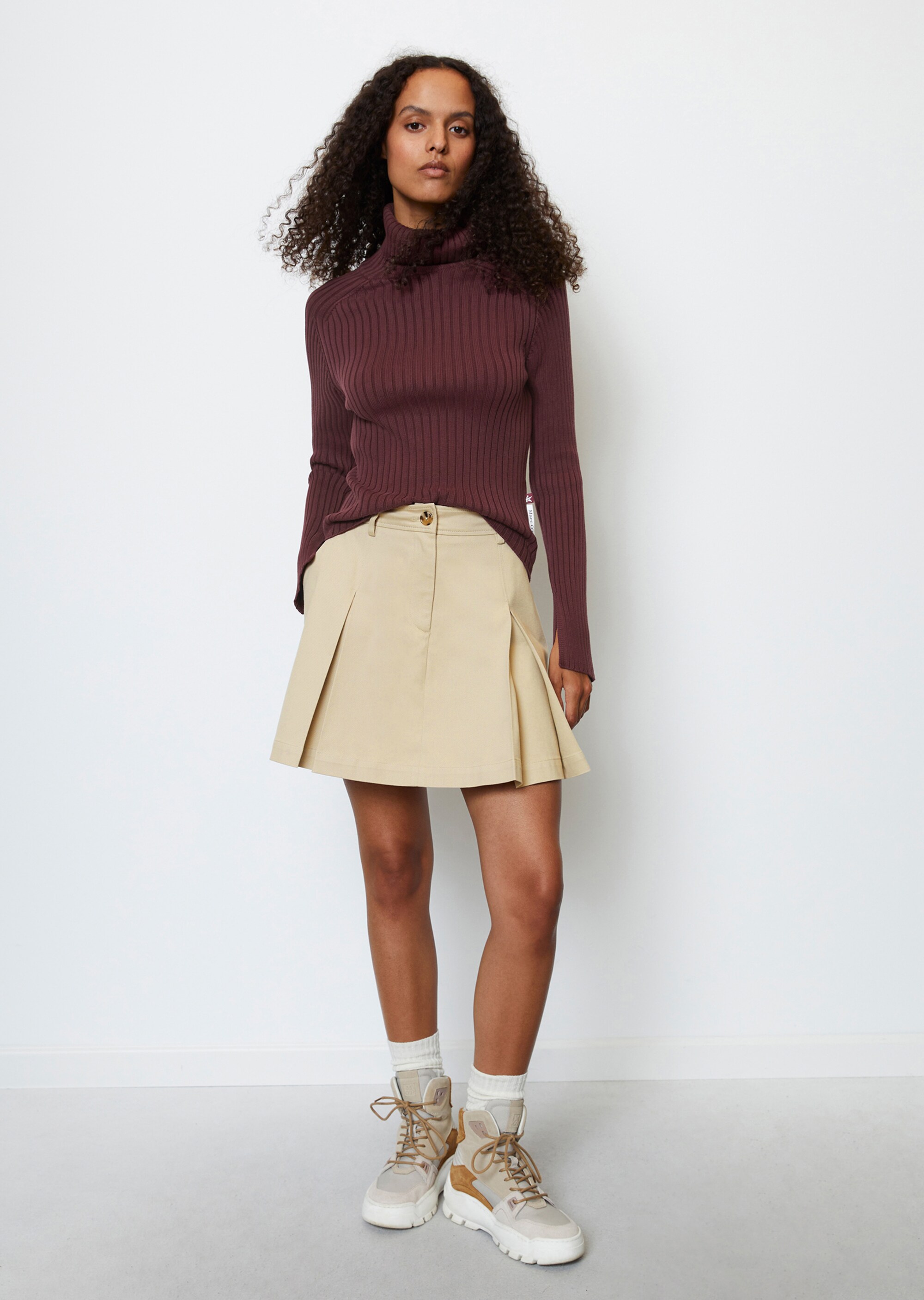 MO'P X CHEVIGNON Rollkragenpullover slim aus Organic Cotton