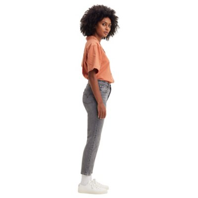 Jean femme 501 Gray Worn In LEVIS