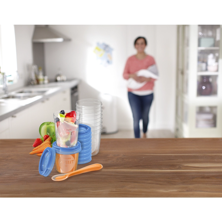 Philips Avent Aufbewahrungssystem für Babynahrung SCF72120
