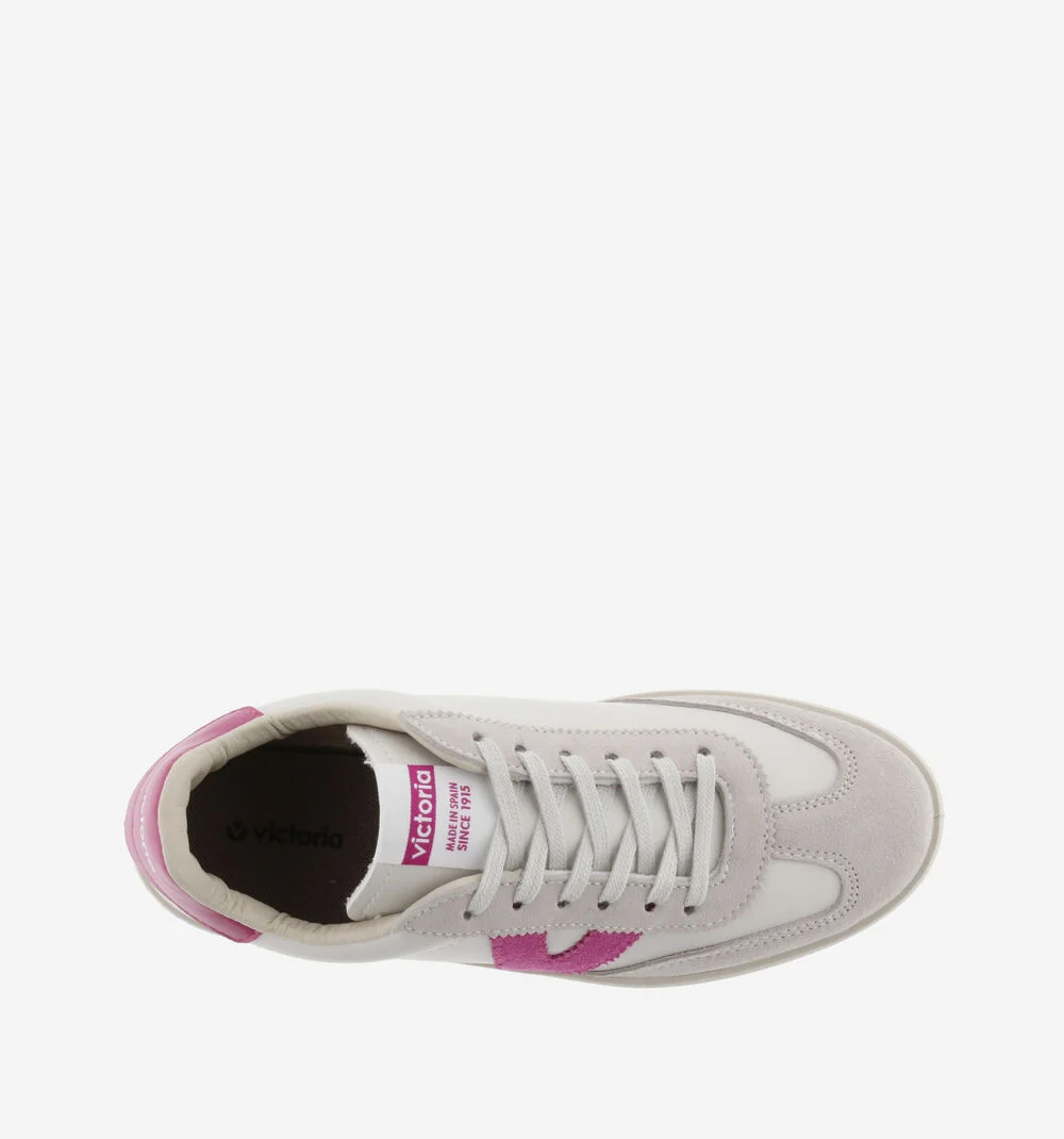BERLÍN CYCLISTE EFFET CUIR & CUIR FENDUFUCSIA