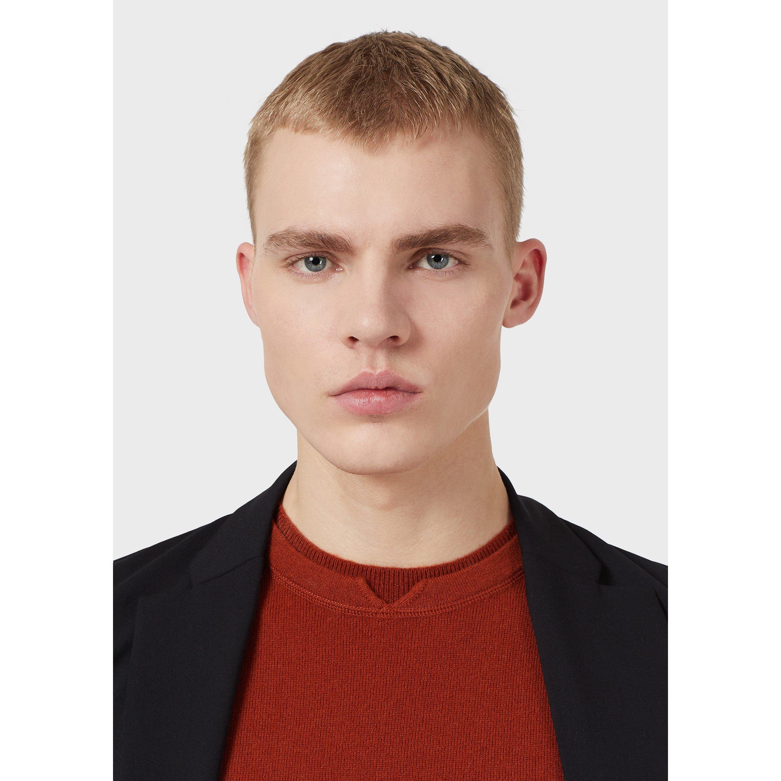 Emporio Armani MY3 Crewneck Knit Jumper