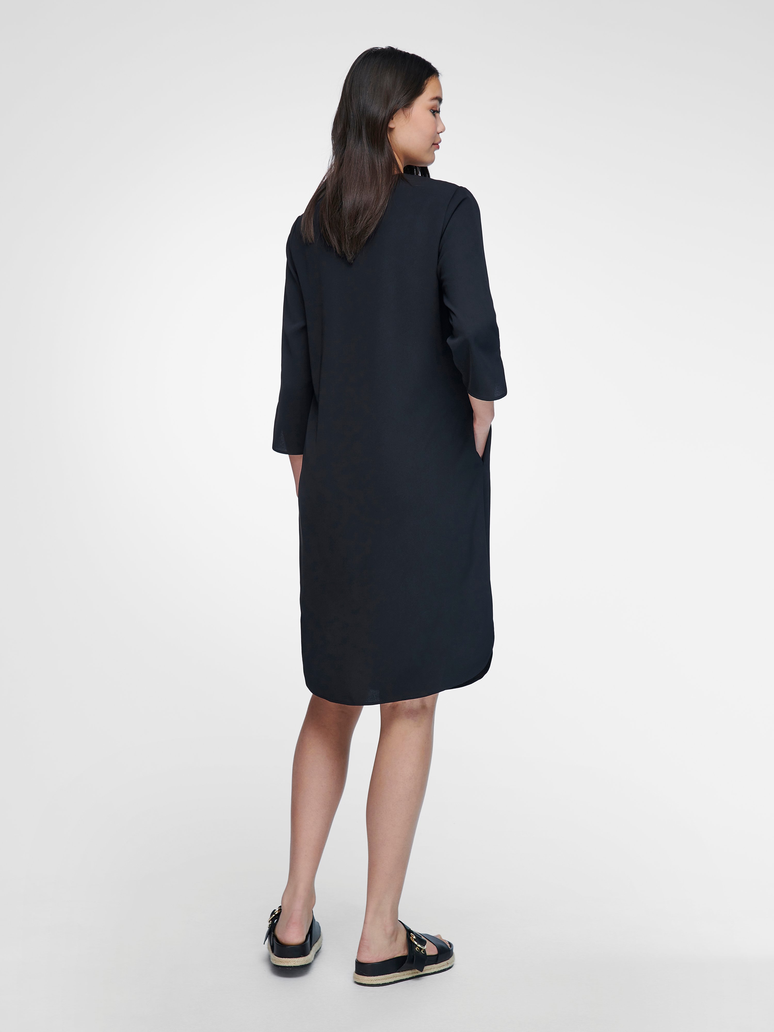 Kleid mit 3/4-Arm