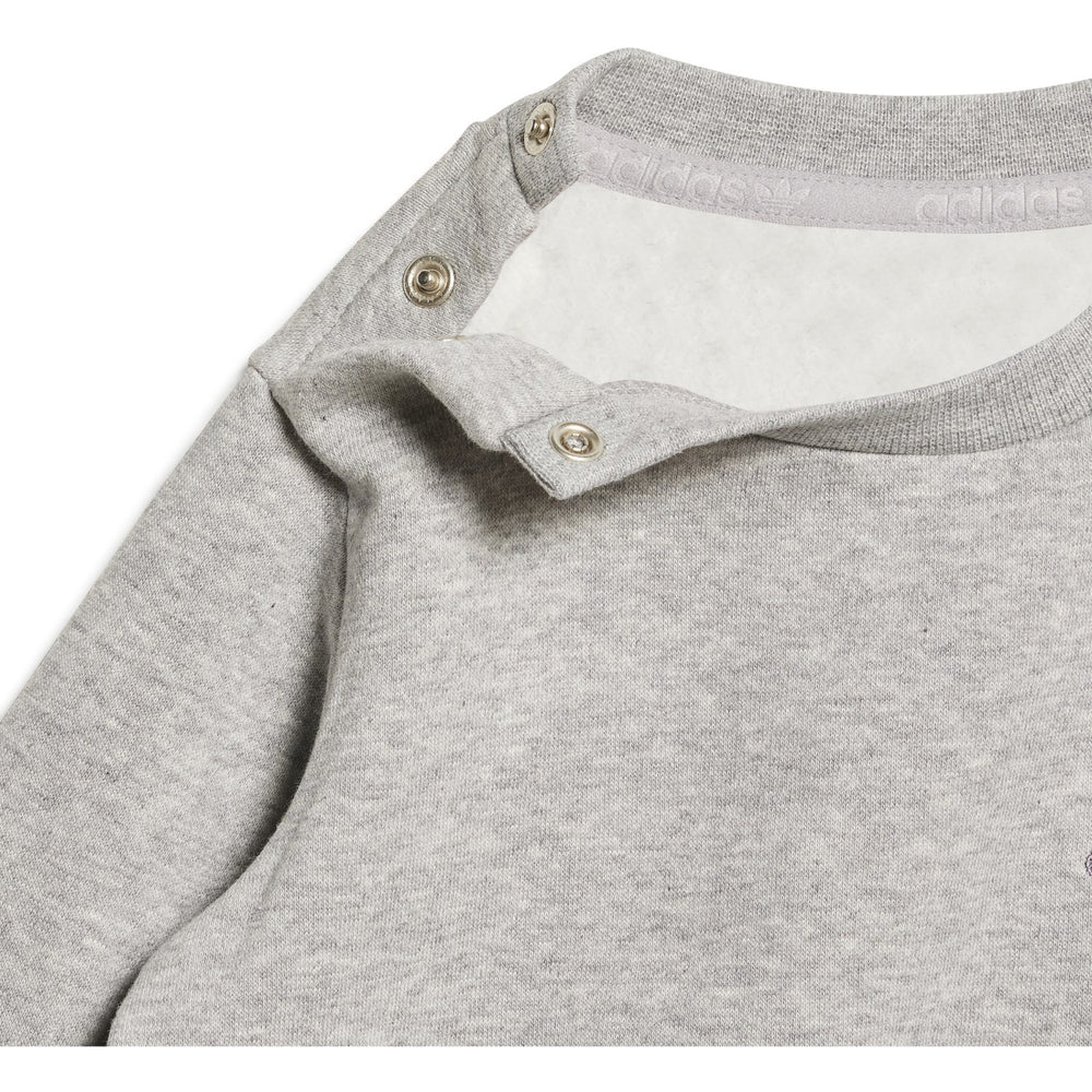 Køb adidas Originals Medium Grey Heather Trefoil Sweat Sæt