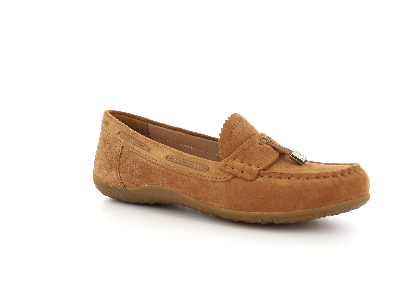 Geox-D VEGA MOC D35DNA Nubuck Cognac