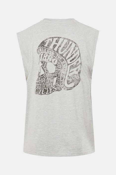 JP1880 Tanktop, überschnittene Schultern, Rücken-Print, Rundhals, bis 8 XL