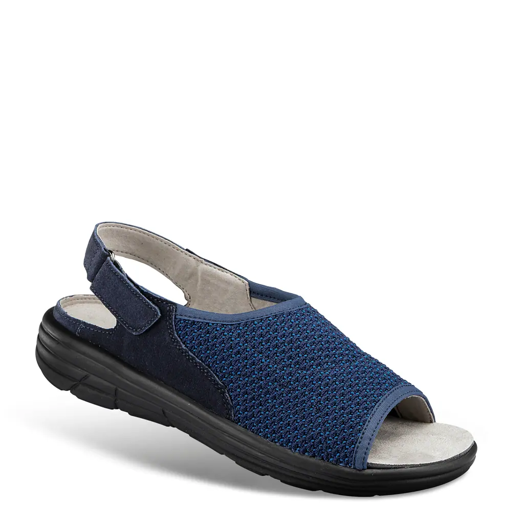 DAMEN - Stretch-Sandale NIKA blau