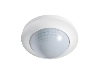 ESYLUX PD-C 360i/24 DUO DALI, Passiv infrarød (PIR) sensor, Ledningsført, 24 m, Loft, Indendørs, Hvid