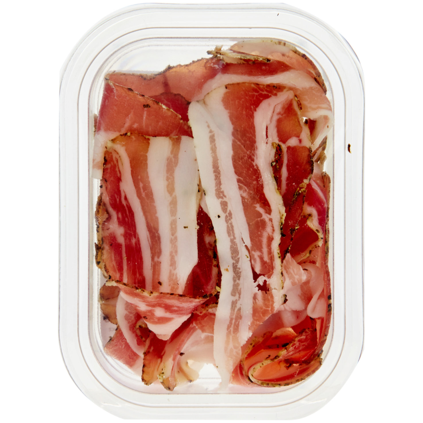 Speck geschnitten