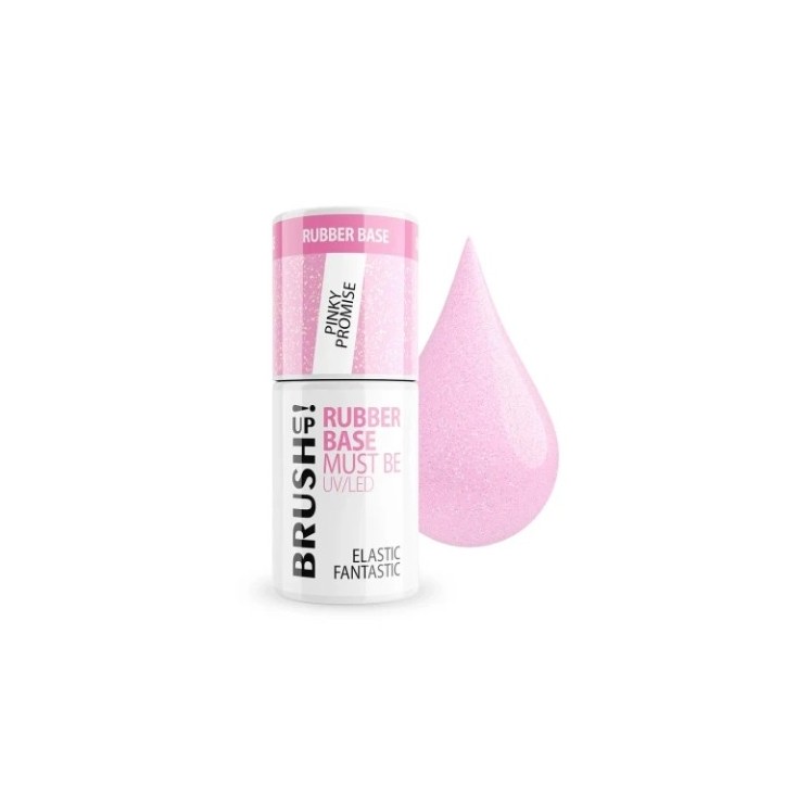 BrushUp! Rubber Must Be Hybrid-Basis Pink Promise 5 g