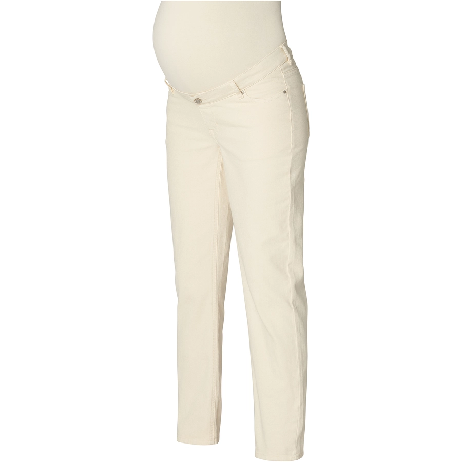 Noppies Straight Umstandsjeans Azua Bone White