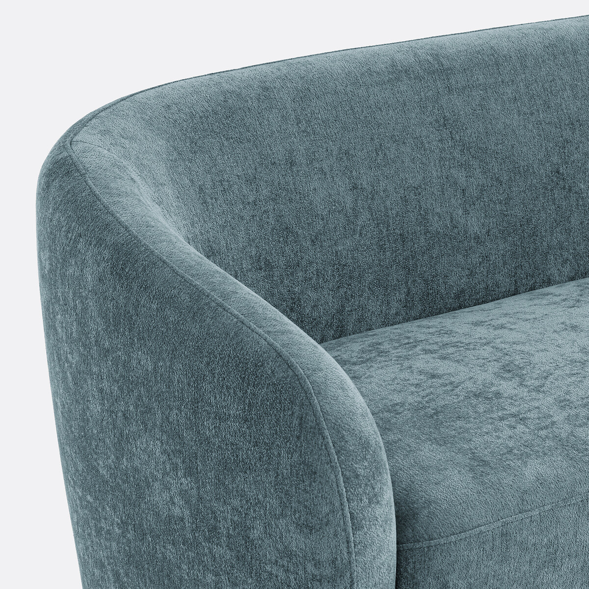 LA REDOUTE INTERIEURS<br>Sofá de 2 lugares em chenille fino, LANDINE