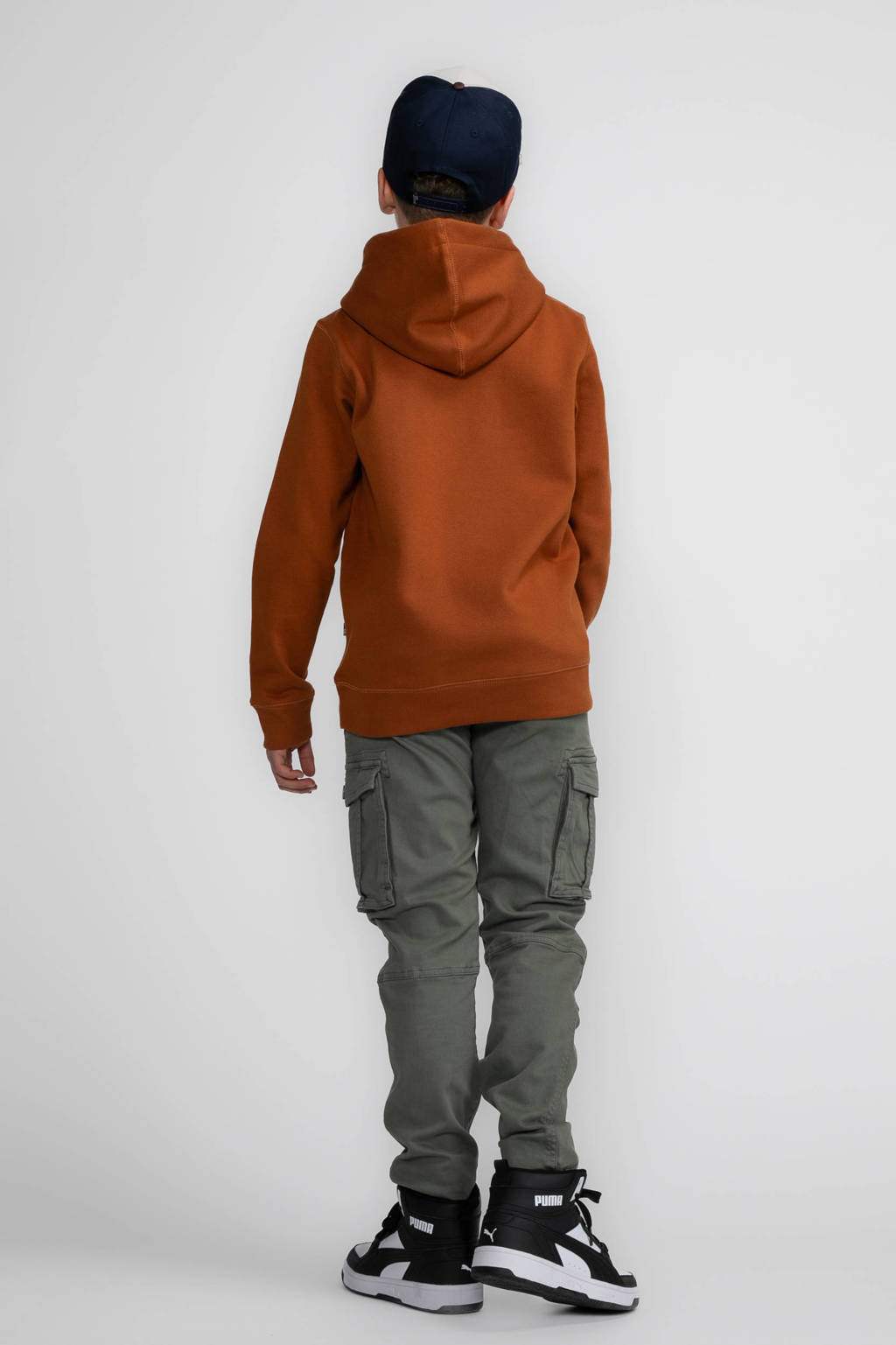 Petrol Industries hoodie oranje
