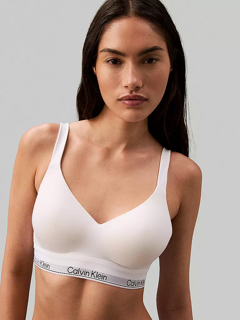 CALVIN KLEIN Bustier - Bralette  weiss