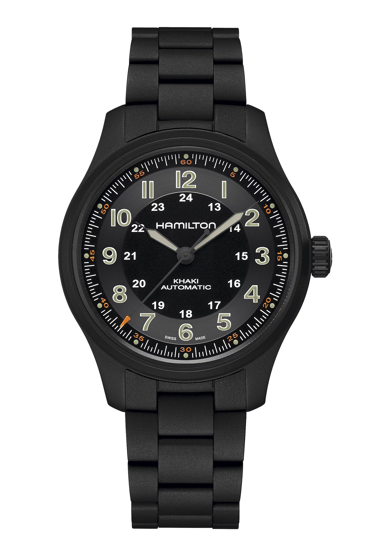 Hamilton Khaki Field Titanium Schwarz H70665130