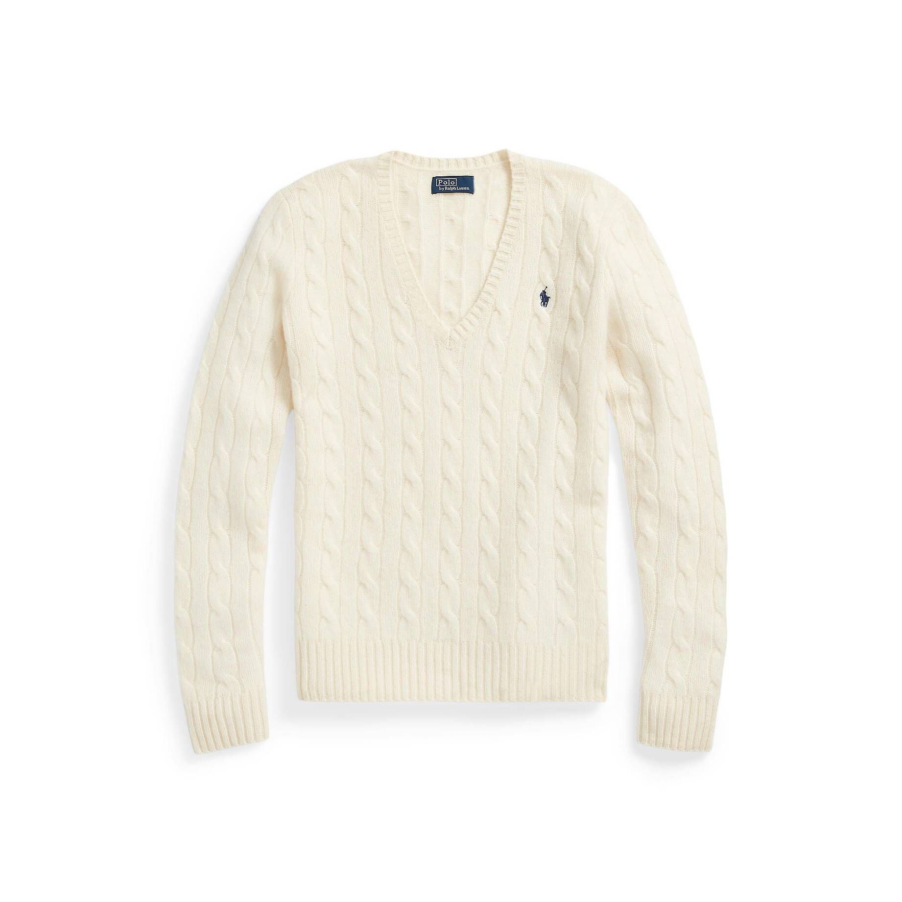 Polo Ralph Lauren| Damen Strickpullover mit Kaschmir