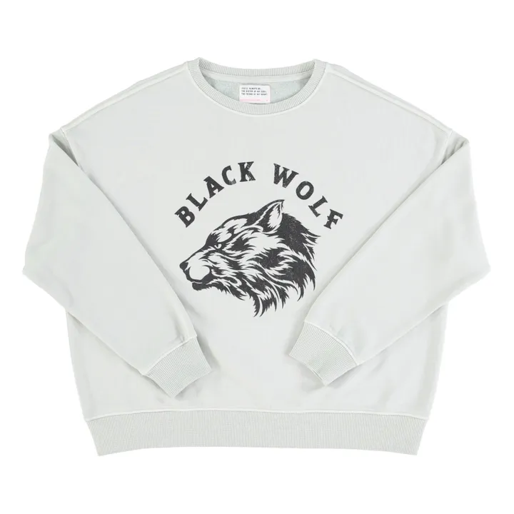 Sisters Department Sweat Julie Coton Bio | Gris clair