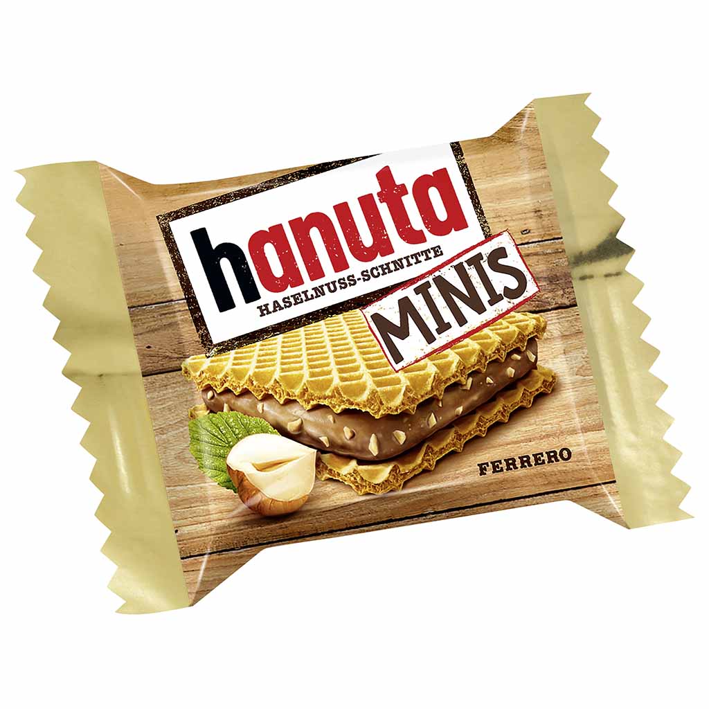 Hanuta minis Haselnuss-Schnitte 200g MHD:13.5.25