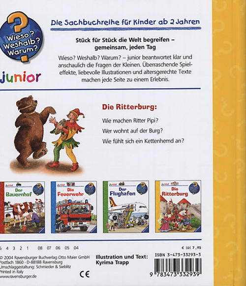 Die Ritterburg / Wieso? Weshalb? Warum? Junior Bd.4