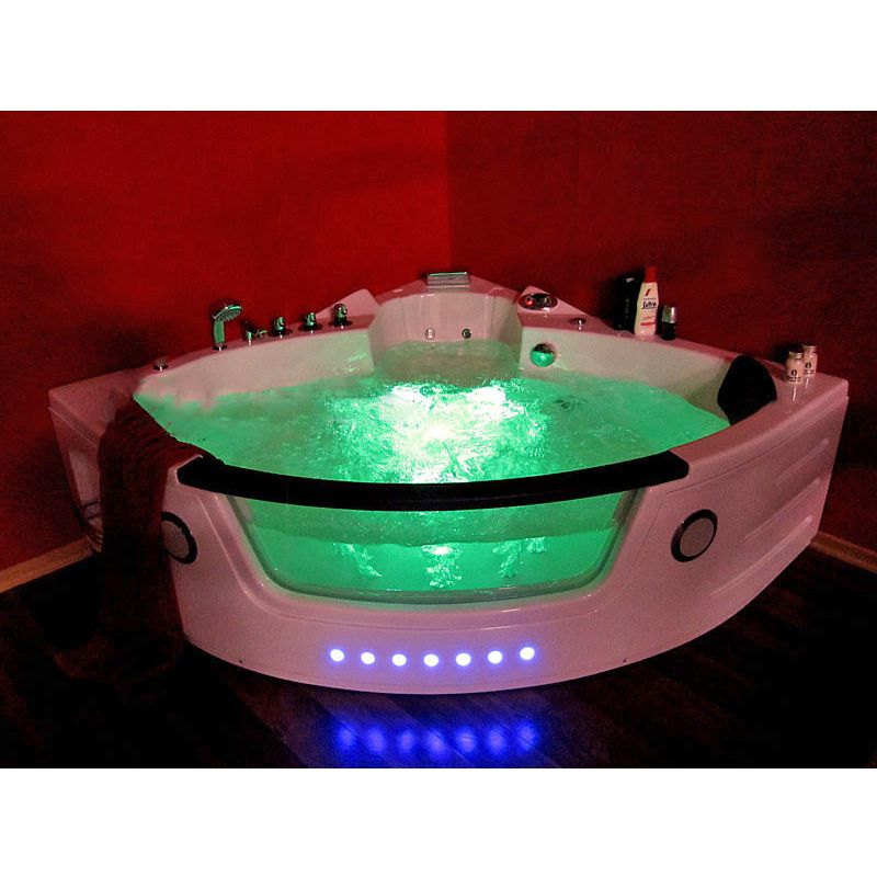 Plazan Orino whirlpool met heater 152x152cm