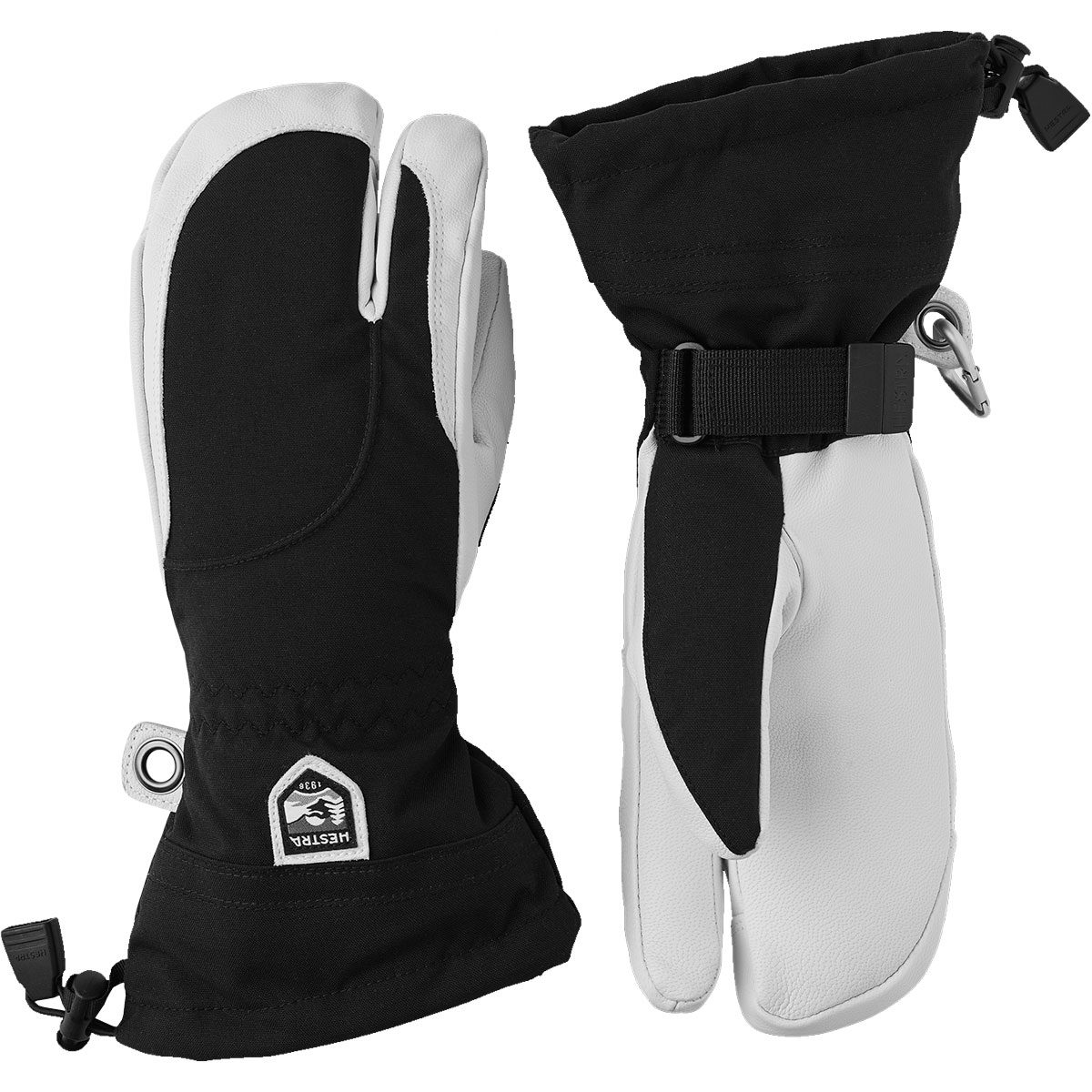 Hestra Heli Ski Female 3-Finger Skihandschuhe black