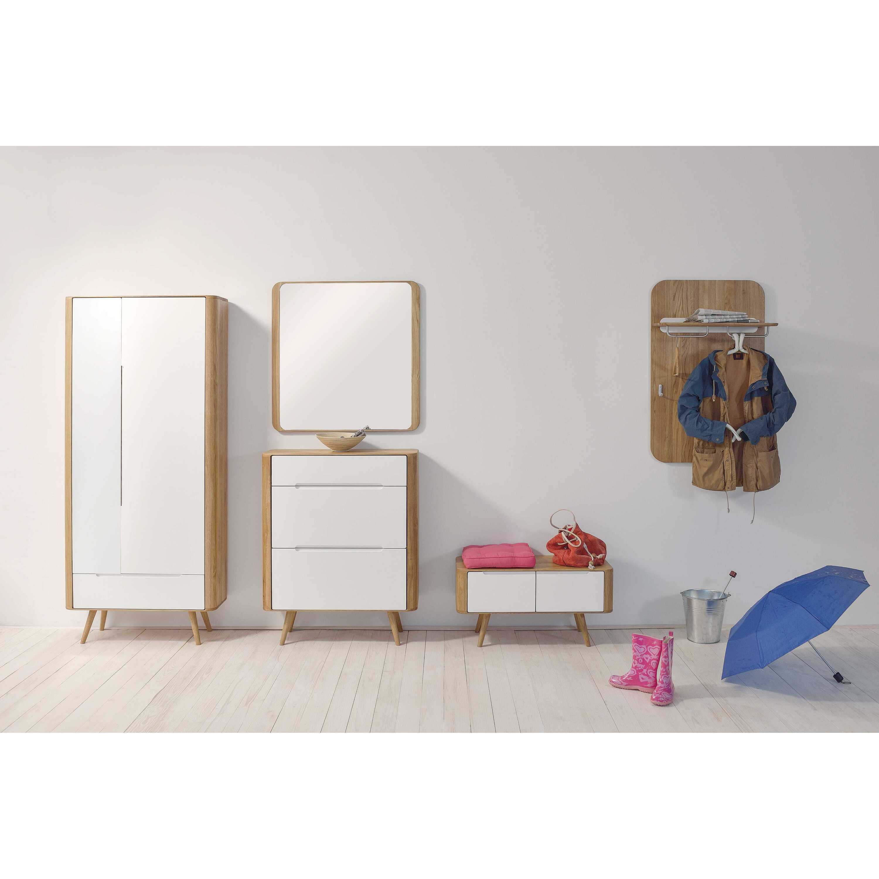 Ena garderobe hangend 200x90 naturel