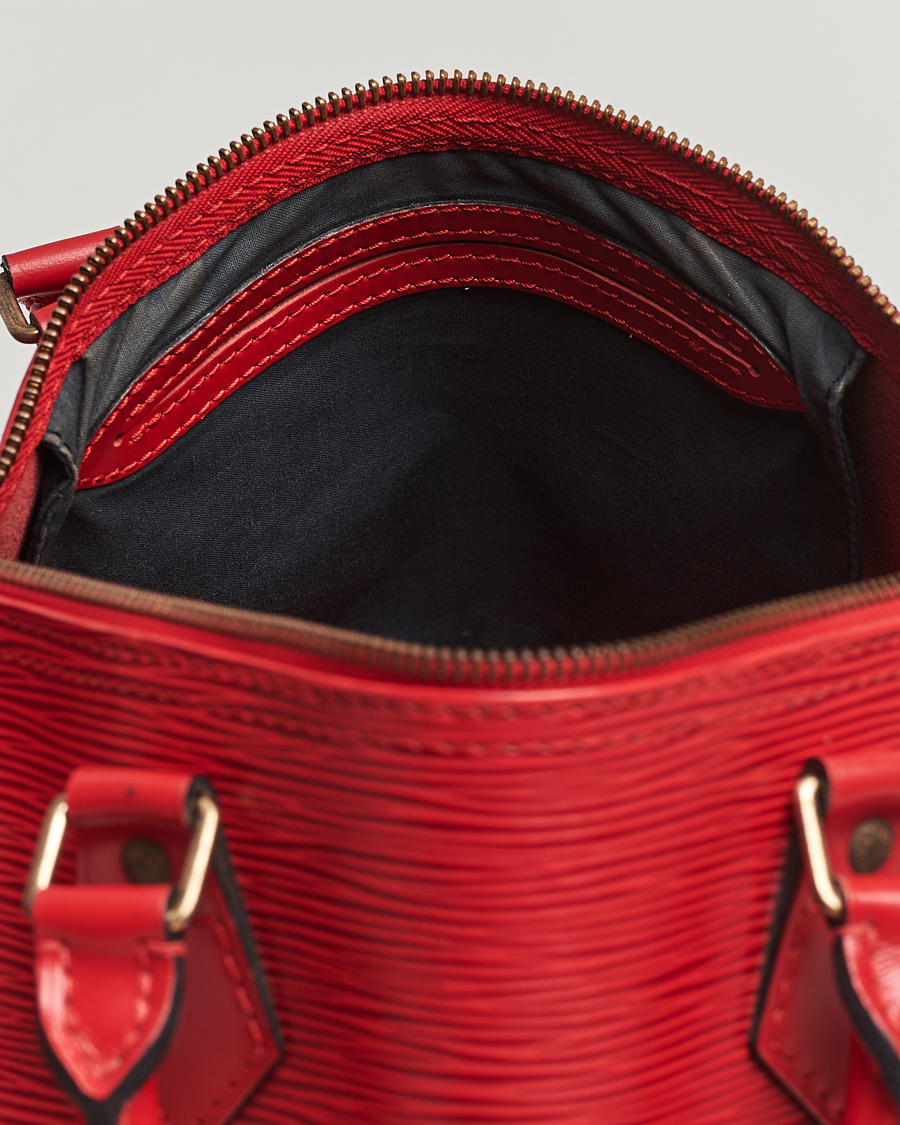 Louis Vuitton Pre-Owned Speedy 30 Handbag Epi Leather Red