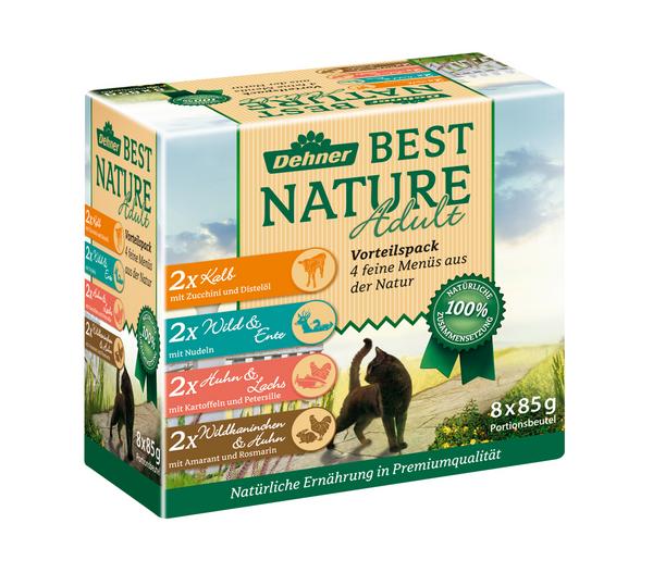 Dehner Best Nature Nassfutter für Katzen