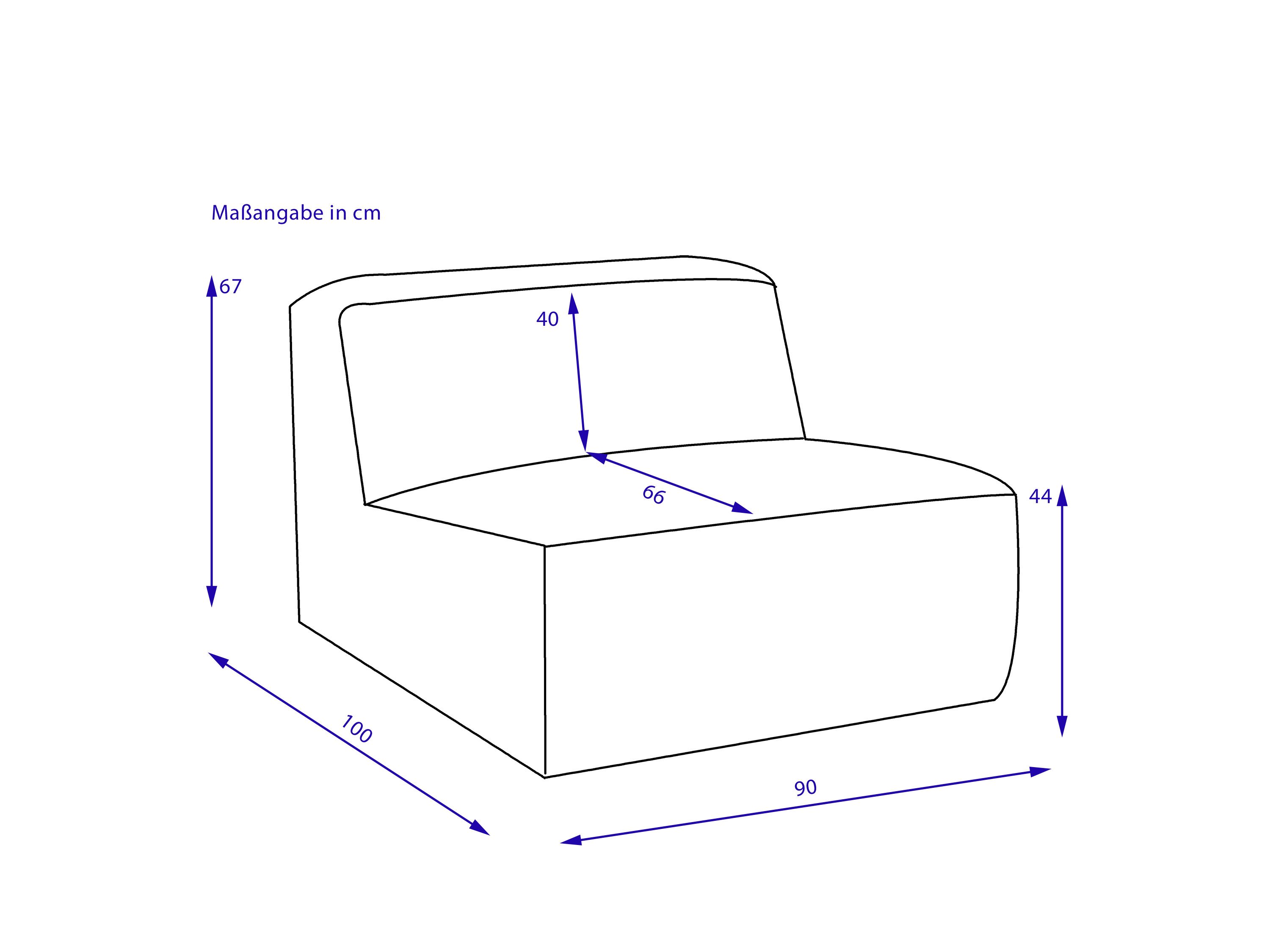 Sofaelement SANSIBAR BERGEN