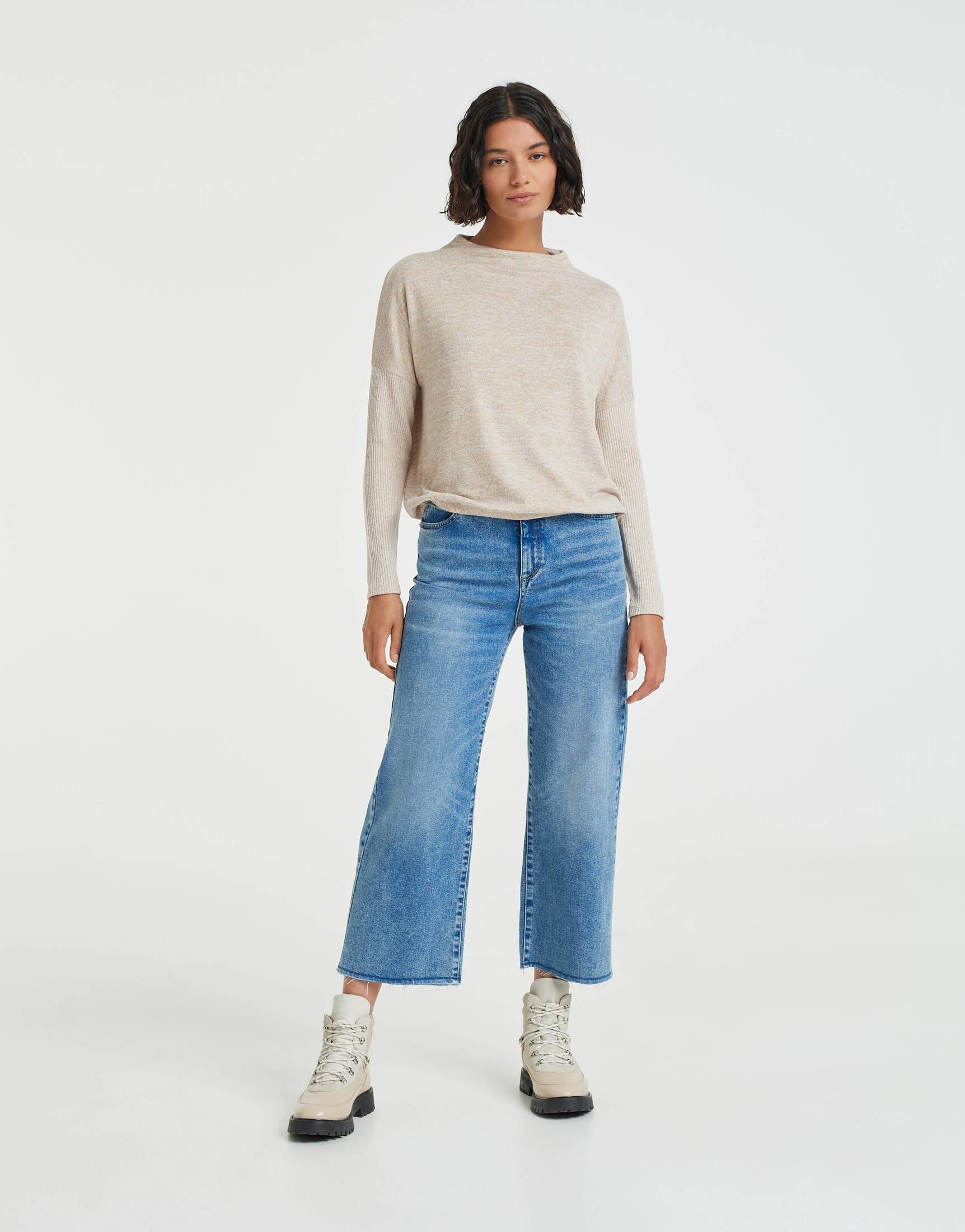 Opus| Damen Langarmshirt SALOUNA