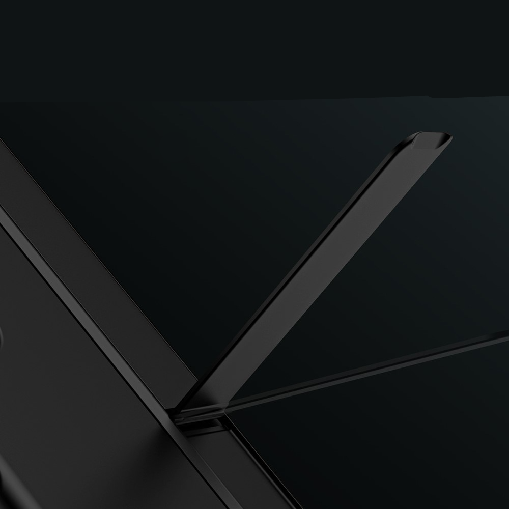 Samsung Galaxy Z Fold6 Hardcase Hülle mit S-Pen   Kickstand Halterung - Schwarz