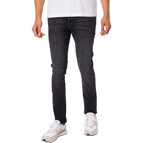 Jack & Jones - Vaqueros Ajustados Glenn Original 270 Negro