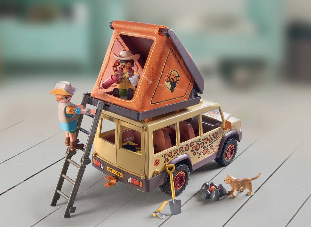 EXPLORATEURS AVEC VEHICULE TOUT TERRAIN -71293