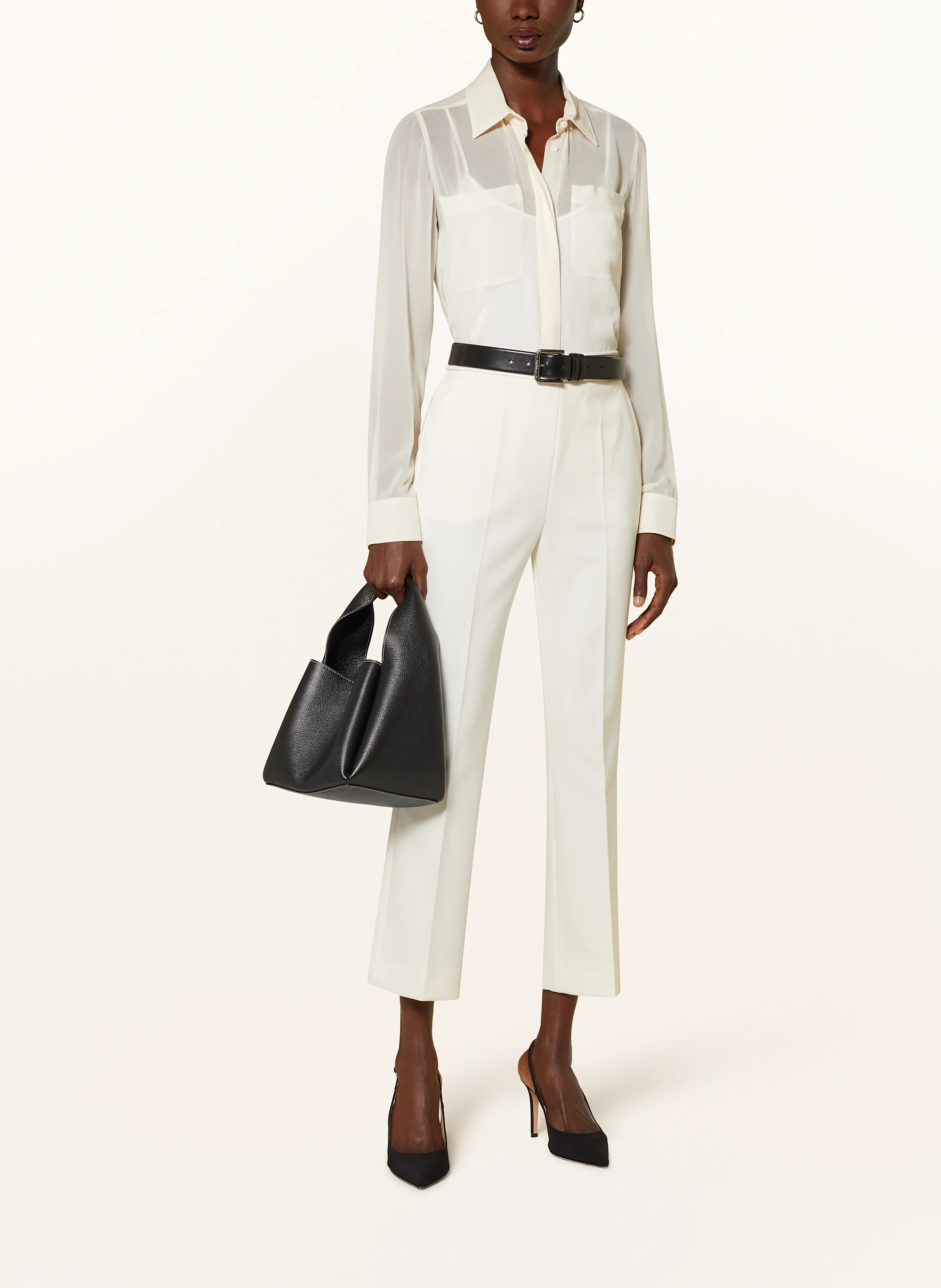 Max Mara Hemdbluse ERCOLE aus Seide
