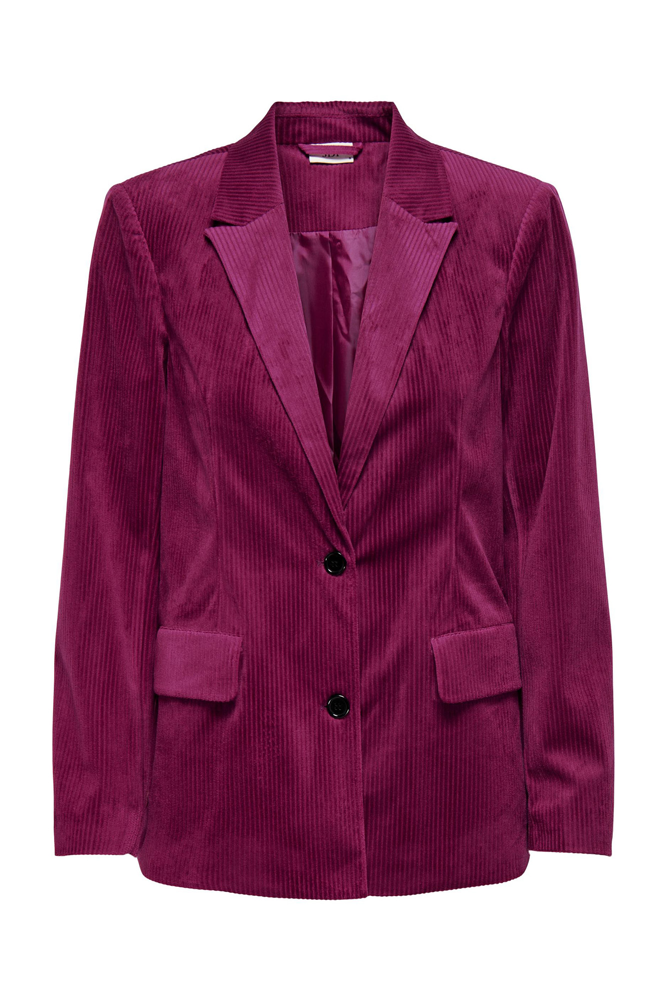 Blazer clássico de veludo cotelê