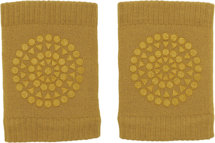 GoBabyGo Kravle Knæbeskyttere Mustard