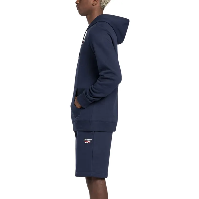 Reebok Identity Small Logo Fleece Hoodie Heren