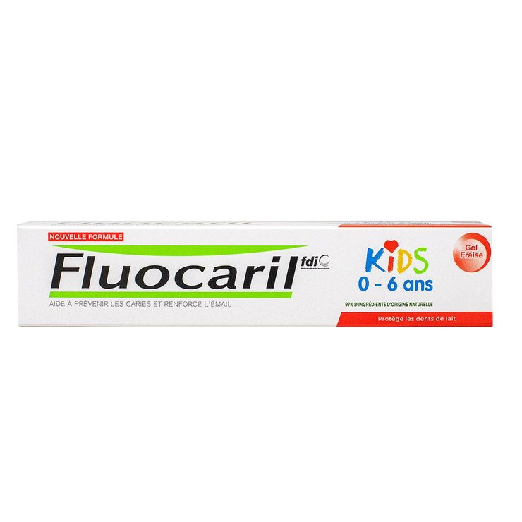 Kids 0-6 ans dentifrice gel fraise 50ml