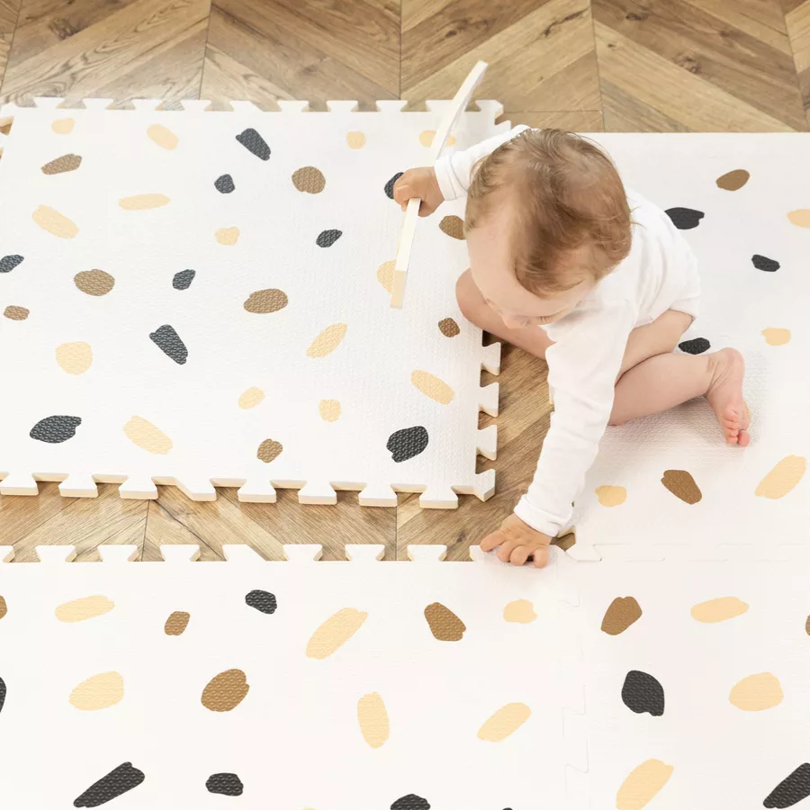 Hakuna Matte XXL Puzzlematte für Babys – Konfetti