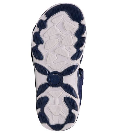 Hummel Sandalen - HMLSport Jr - Black Iris/Hellblau