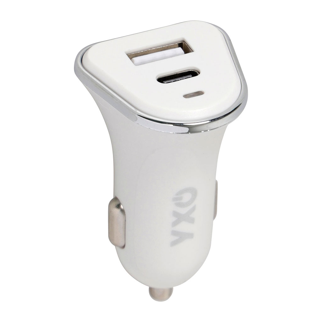 Chargeur USB et USB-C avec allume cigare