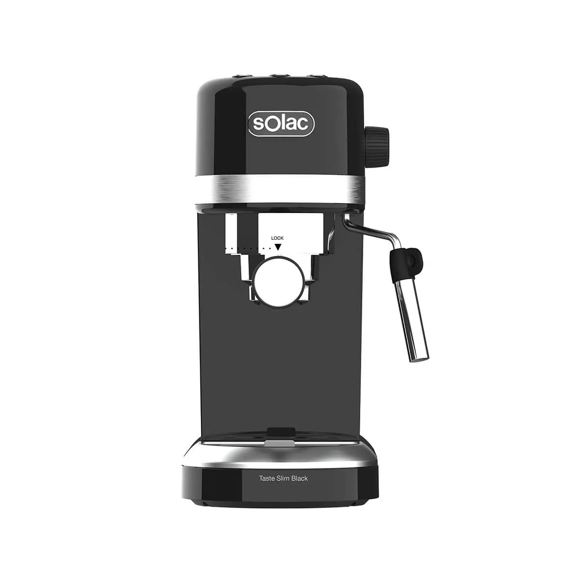 SOLAC Espressomaskin Taste Slim Svart