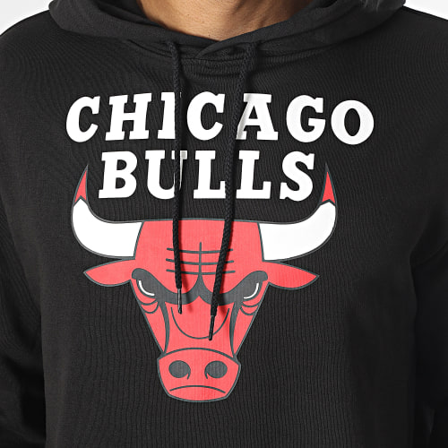 Sweat Capuche A Bandes NBA Colour Block Chicago Bulls 60416368 Noir
